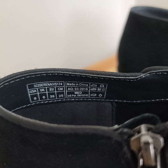 Vionic Joy Serena ankle boot bootie tassel zipper suede - Picture 5 of 11